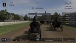 A screenshot from Gran Turismo 4 but with Victorian carriages (coaches)
